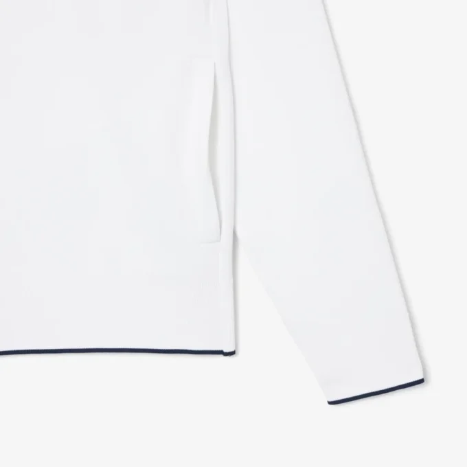 Tenis Heritage Polo Tişört Yakalı Fermuarlı Sweatshirt