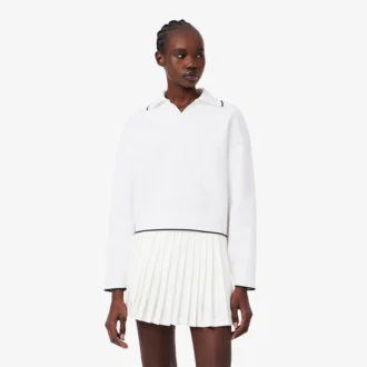 Tenis Heritage Polo Tişört Yakalı Sweatshirt