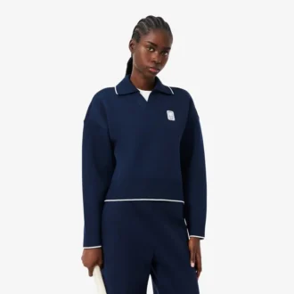 Tenis Heritage Polo Tişört Yakalı Sweatshirt