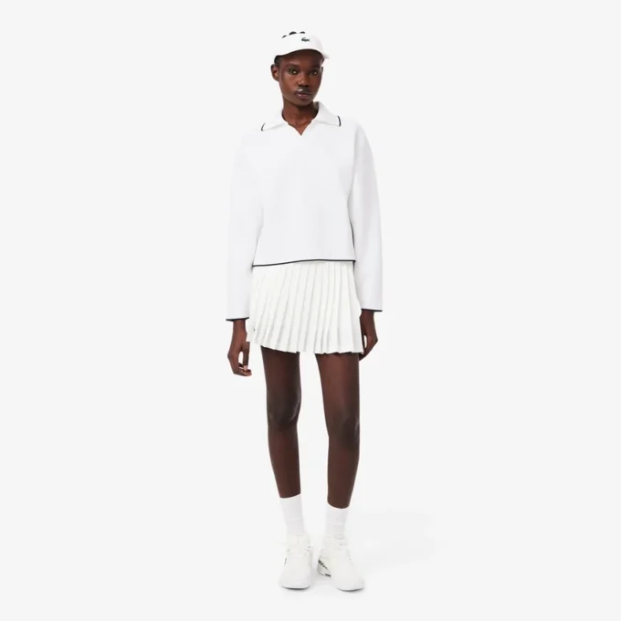 Tenis Heritage Polo Tişört Yakalı Sweatshirt