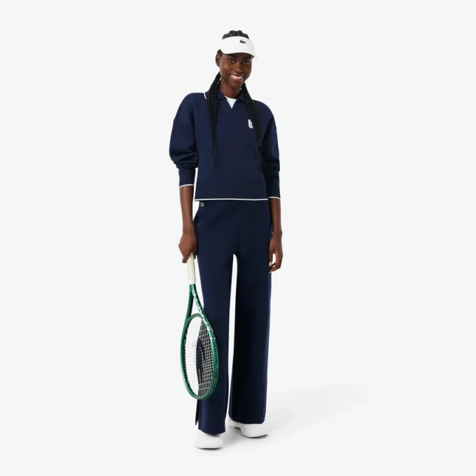 Tenis Heritage Polo Tişört Yakalı Sweatshirt