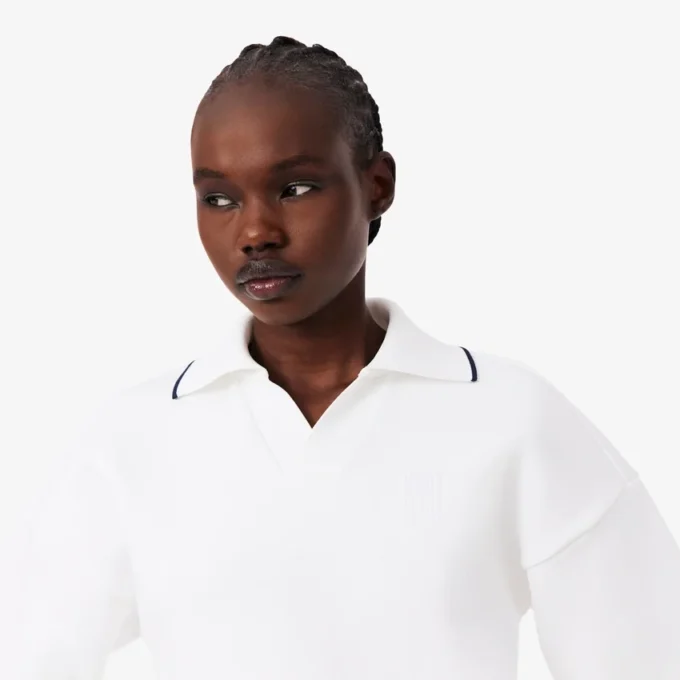 Tenis Heritage Polo Tişört Yakalı Sweatshirt