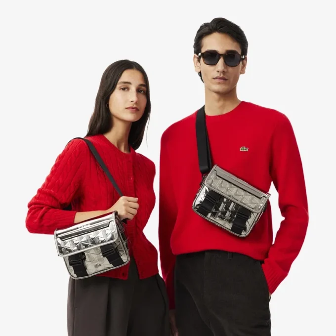 The Blend Gümüş Messenger Çanta
