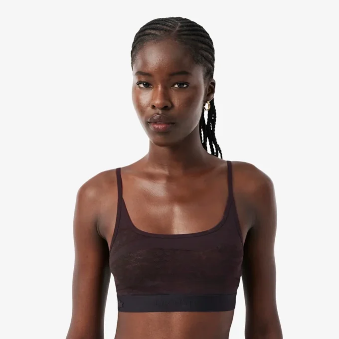 Timsah Detaylı File Bralette