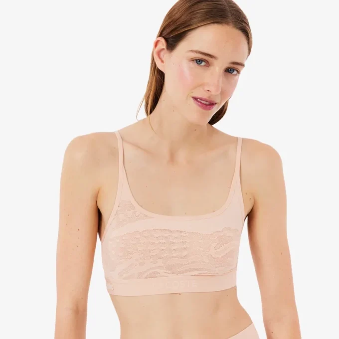 Timsah Detaylı File Bralette