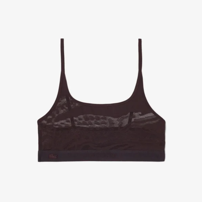 Timsah Detaylı File Bralette