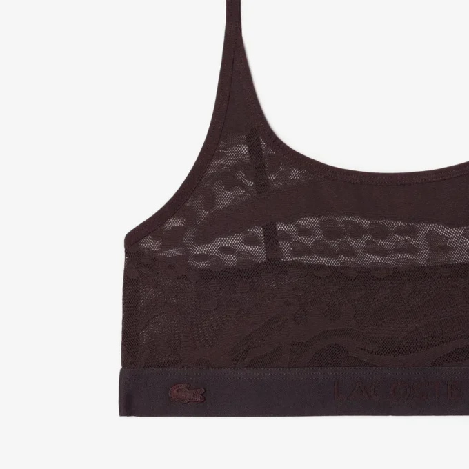 Timsah Detaylı File Bralette
