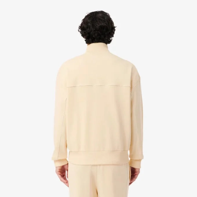 Trim Accent Fermuarlı Sweatshirt
