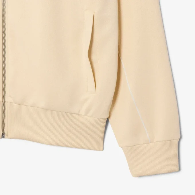 Trim Accent Fermuarlı Sweatshirt