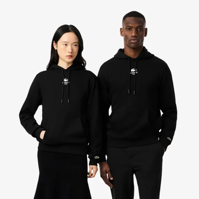 Unisex Baskılı Kapüşonlu Sweatshirt