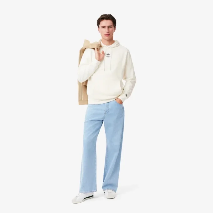 Unisex Baskılı Kapüşonlu Sweatshirt