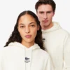 Unisex Baskılı Kapüşonlu Sweatshirt