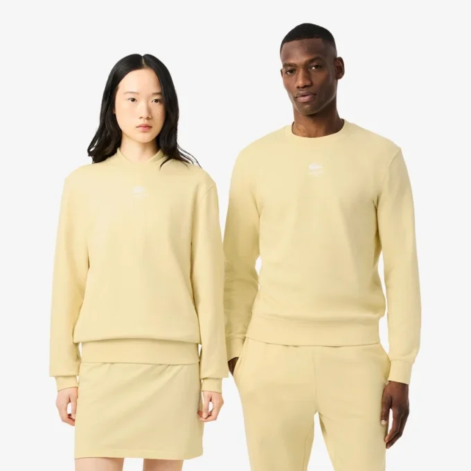 Unisex Baskılı Polar Sweatshirt