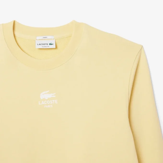 Unisex Baskılı Polar Sweatshirt