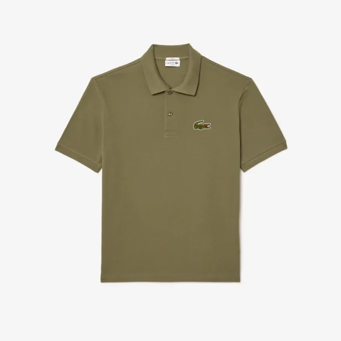 Unisex Bol Kesim L.12.12 Piqua Rozetli Polo Tişört