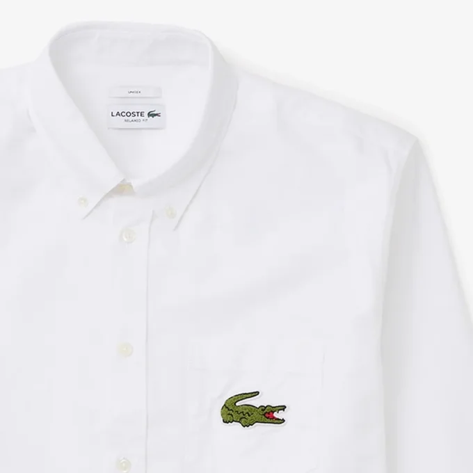 Unisex Bol Kesim Oxford Gömlek