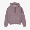 Unisex Bol Kesim Pamuklu Polar Kapüşonlu Sweatshirt