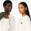 Unisex Bol Kesim Rozetli Polar Sweatshirt