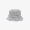 Unisex Çift Yüzlü Ekose Pamuklu Bucket Şapka