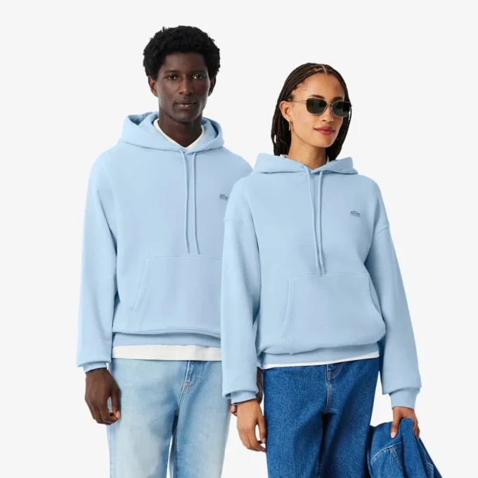 Unisex Kalın Polar Kapüşonlu Sweatshirt