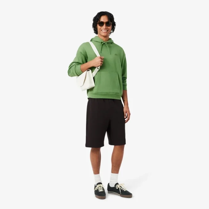 Unisex Kalın Polar Kapüşonlu Sweatshirt