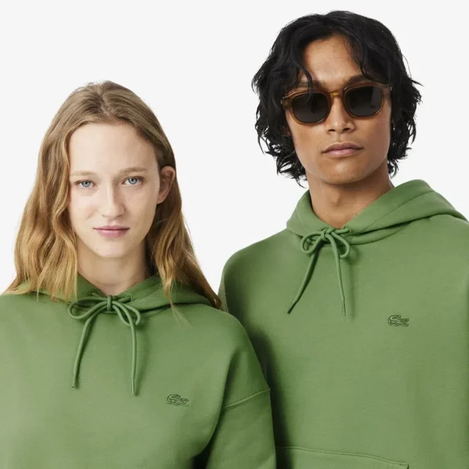 Unisex Kalın Polar Kapüşonlu Sweatshirt