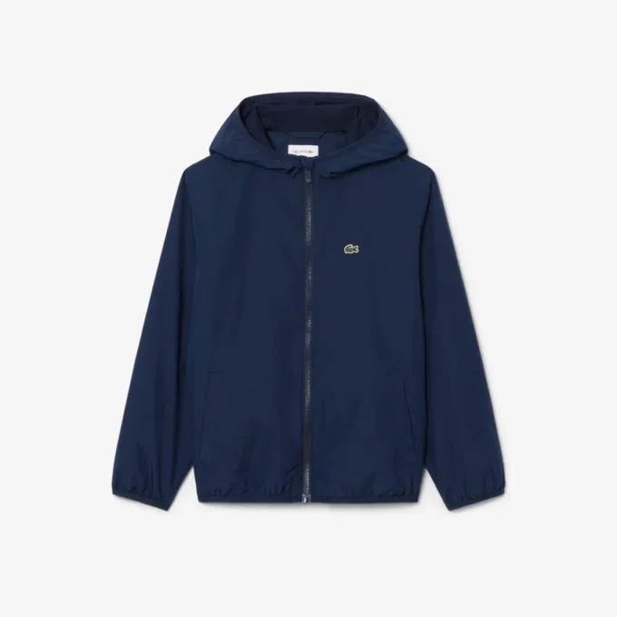 Unisex Kapüşonlu Rüzgarlık
