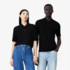 Unisex Kısa Kollu Merinos Yünü Polo Tişört