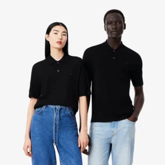 Unisex Kısa Kollu Merinos Yünü Polo Tişört