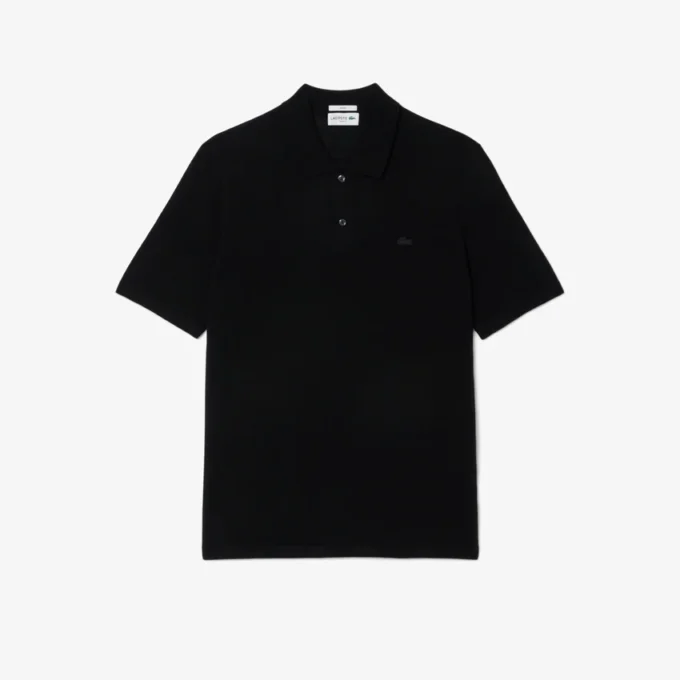 Unisex Kısa Kollu Merinos Yünü Polo Tişört
