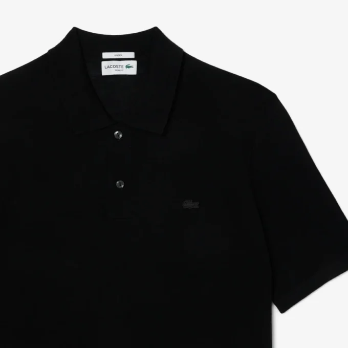 Unisex Kısa Kollu Merinos Yünü Polo Tişört