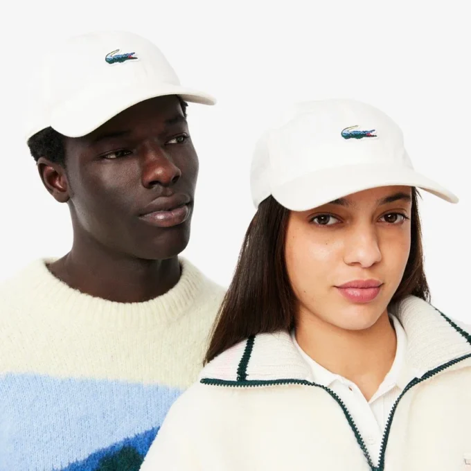 Unisex Manzara Timsah Desenli Pamuklu Şapka