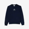 Unisex İmza Desenli Polar Sweatshirt