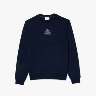 Unisex İmza Desenli Polar Sweatshirt