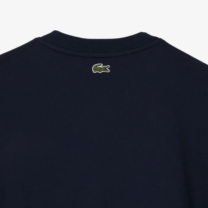 Unisex İmza Desenli Polar Sweatshirt