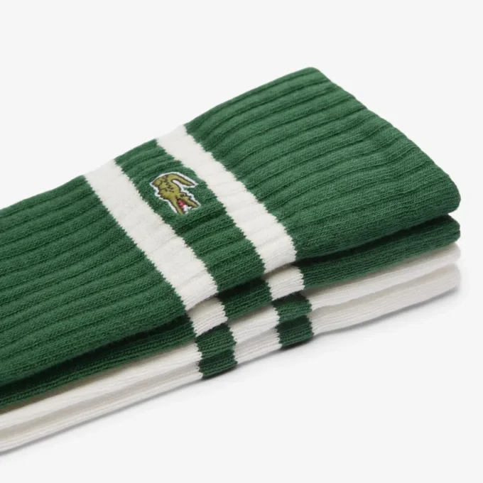 Unisex Nervürlü Pamuklu Çoraplar