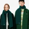 Unisex Nervürlü Yün Atkı