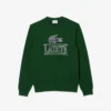 Unisex Polar Bisiklet Yaka Baskılı Sweatshirt