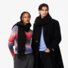 Unisex Püsküllü Alpaka Yün Atkı
