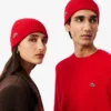 Unisex Ribana Örgü Fırçalanmış Yün Bere