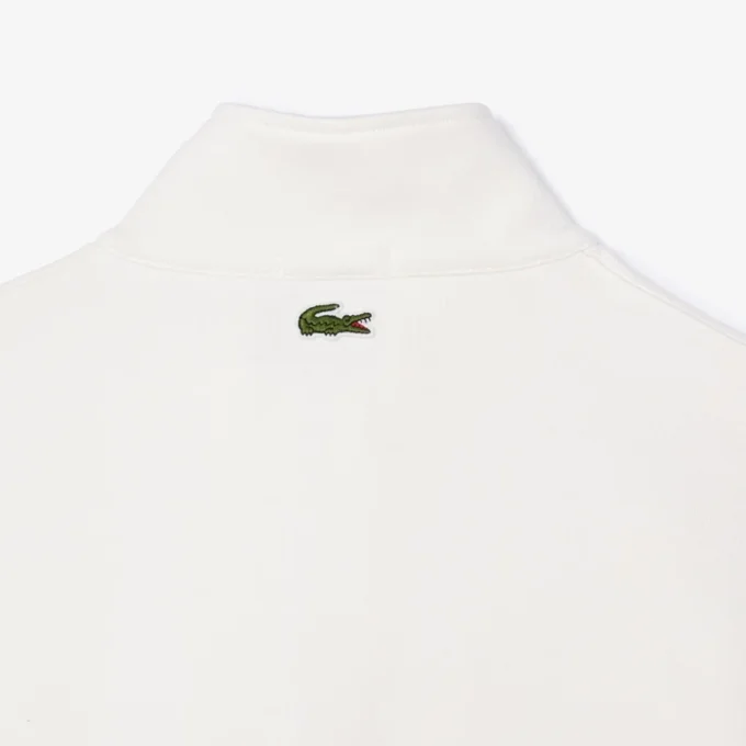 Unisex Yüksek Yakalı Fermuarlı Sweatshirt