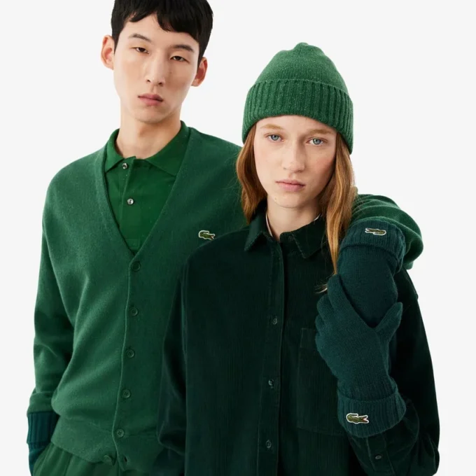 Unisex Yün Jersey Eldivenler