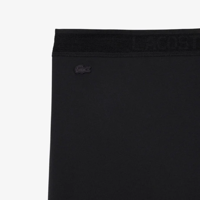 Yüksek Bel Mikrofiber Bisiklet Şortu