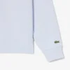 Yüksek Yakalı Kabartmalı Fermuarlı Sweatshirt