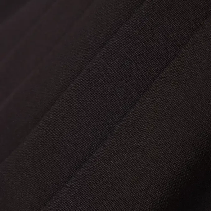 Yün Karışımlı Pileli Polo Tişört Elbise