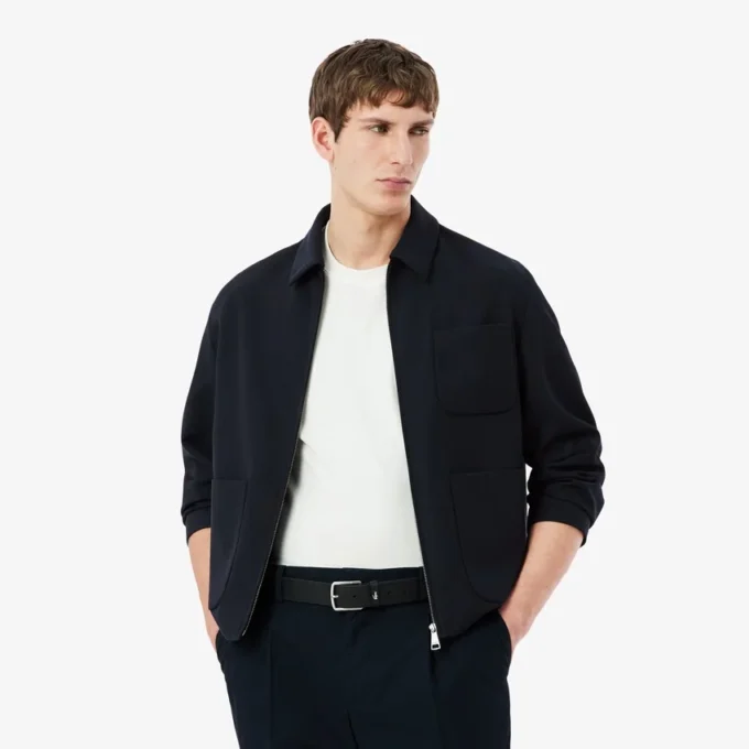 Yün Karışımlı Twill Ceket