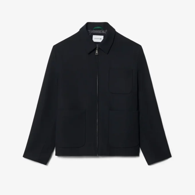 Yün Karışımlı Twill Ceket