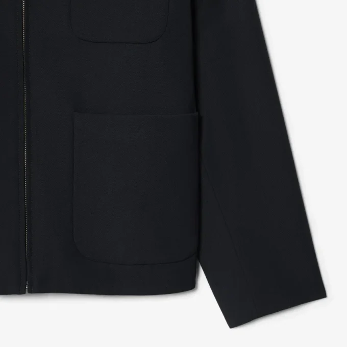 Yün Karışımlı Twill Ceket